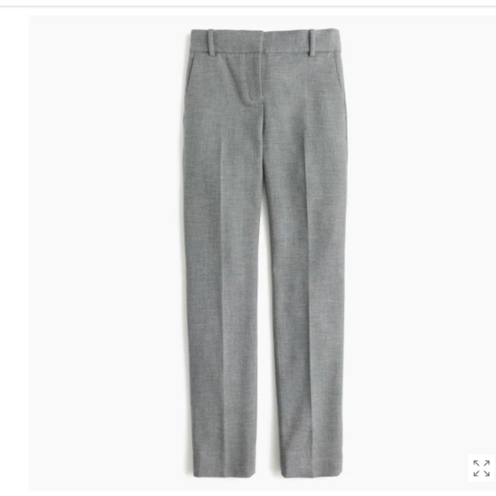 J. Crew Cameron Slim Pants in Grey
